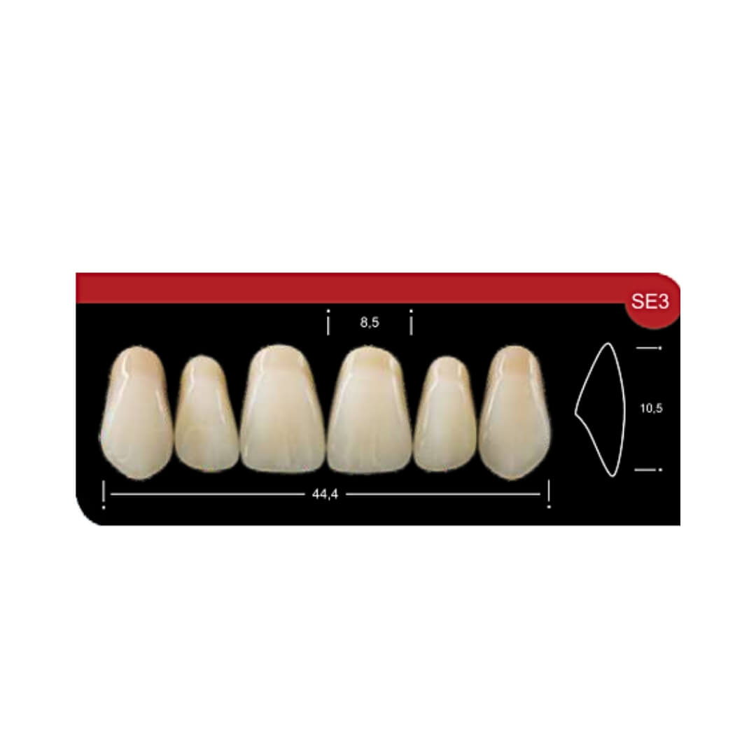 Dente Platinum Tri 03 Camadas Anterior SE3 Superior-Imodonto