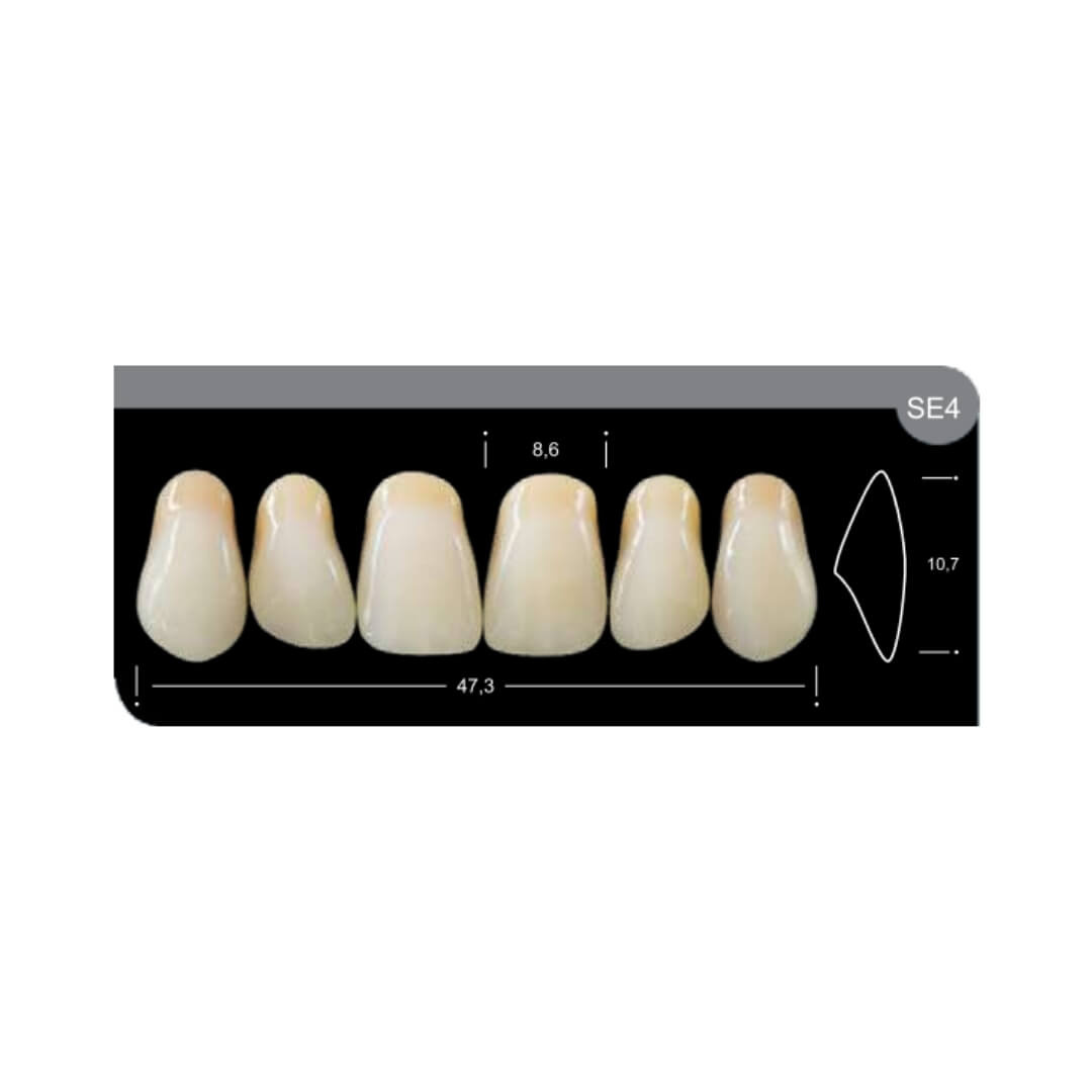 Dente Platinum Tri 03 Camadas Anterior SE4 Superior-Imodonto