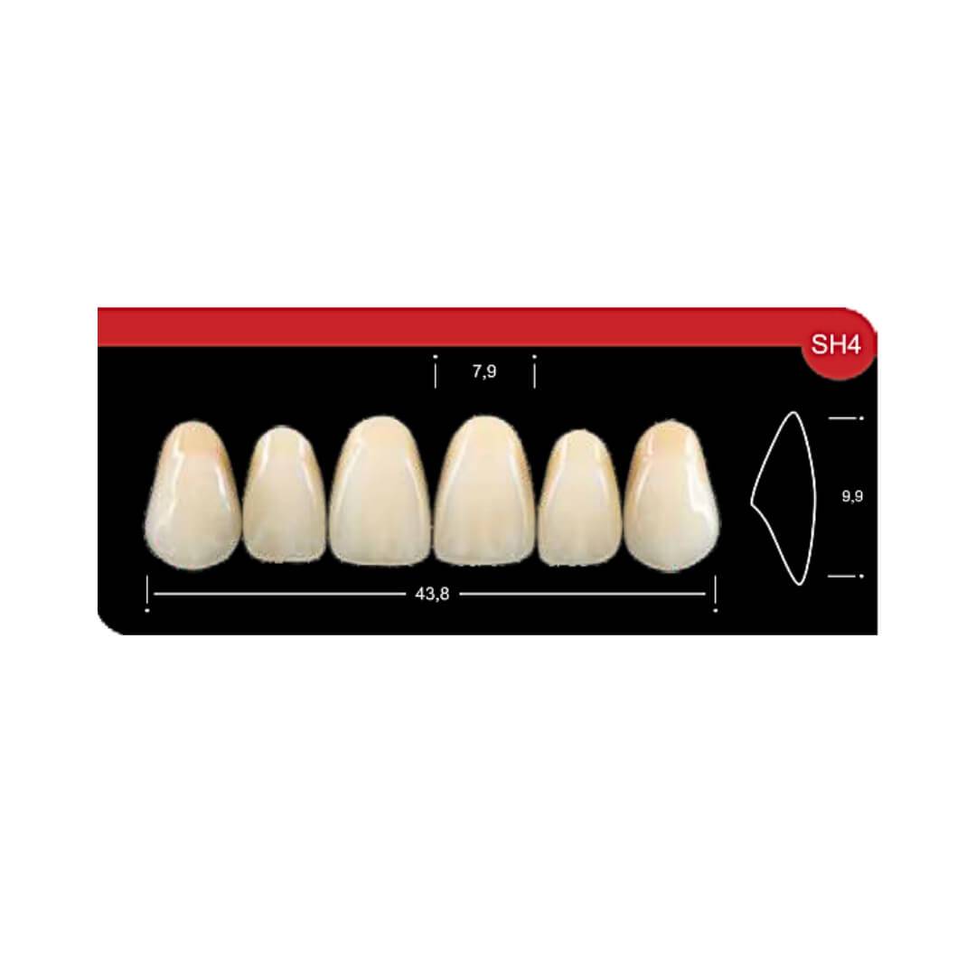 Dente Platinum Tri 03 Camadas Anterior SH4 Superior-Imodonto - Dental Access