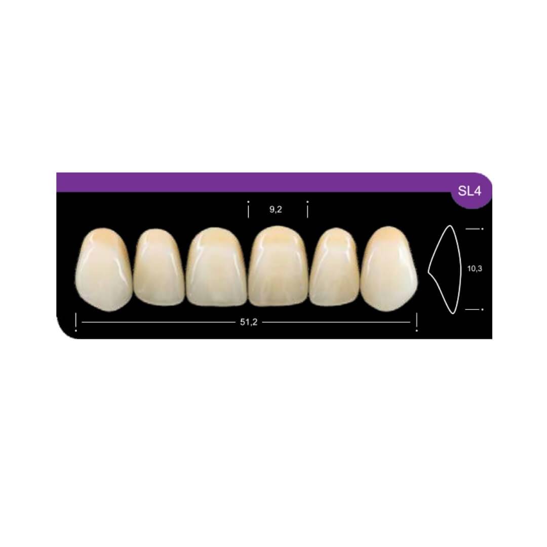 Dente Platinum Tri 03 Camadas Anterior SL4 Superior-Imodonto - Dental Access