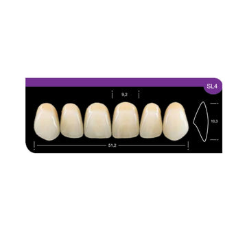 Dente Platinum Tri 03 Camadas Anterior SL4 Superior-Imodonto