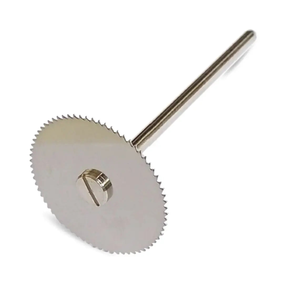 Disco Serrilhado em Aço Inox DSA com Mandril - Dhpro - Dental Access