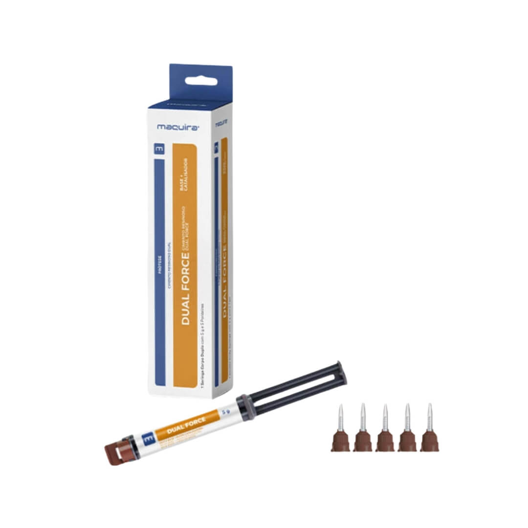 Cimento Resinoso Dual Force Corpo Duplo - Maquira - Dental Access