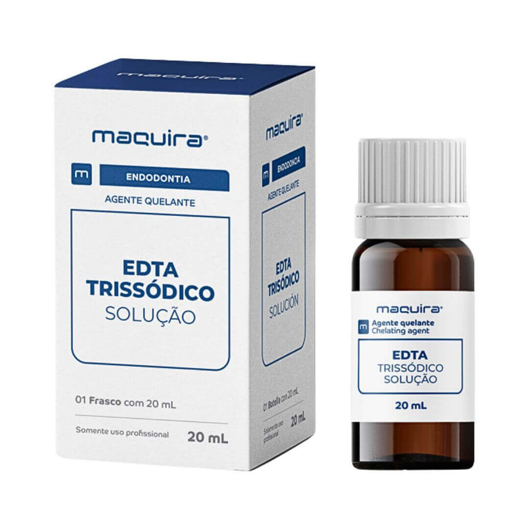 E.D.T.A Trissódico Solução 20ml - Maquira