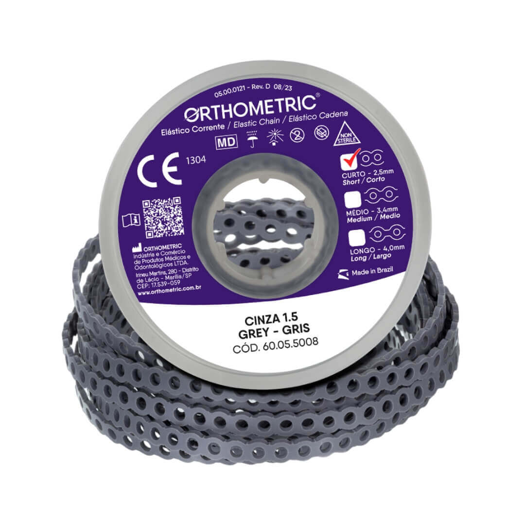 Elástico em Corrente Curto 1,5M - Orthometric
