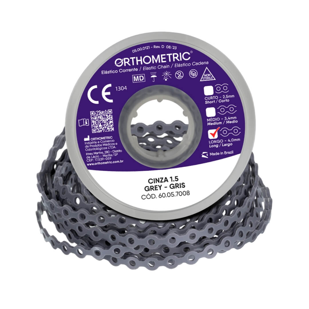 Elástico em Corrente Longo 1,5M - Orthometric