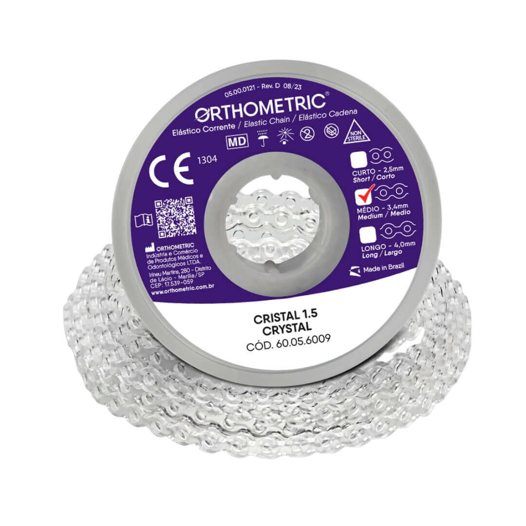 Elástico em Corrente Médio 1,5M - Orthometric
