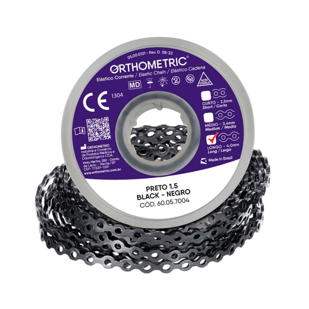 Elástico em Corrente Longo 1,5M - Orthometric