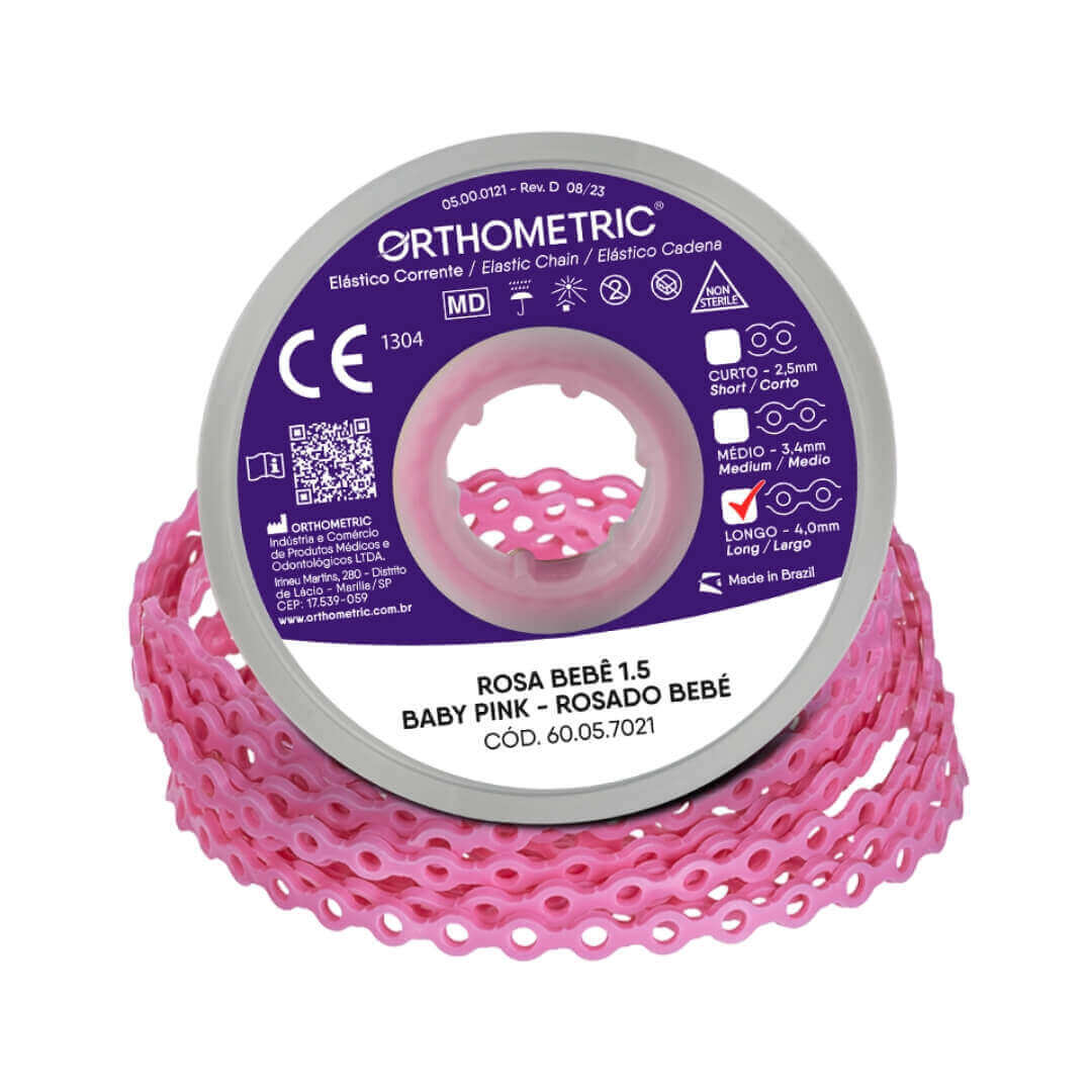 Elástico em Corrente Longo 1,5M - Orthometric