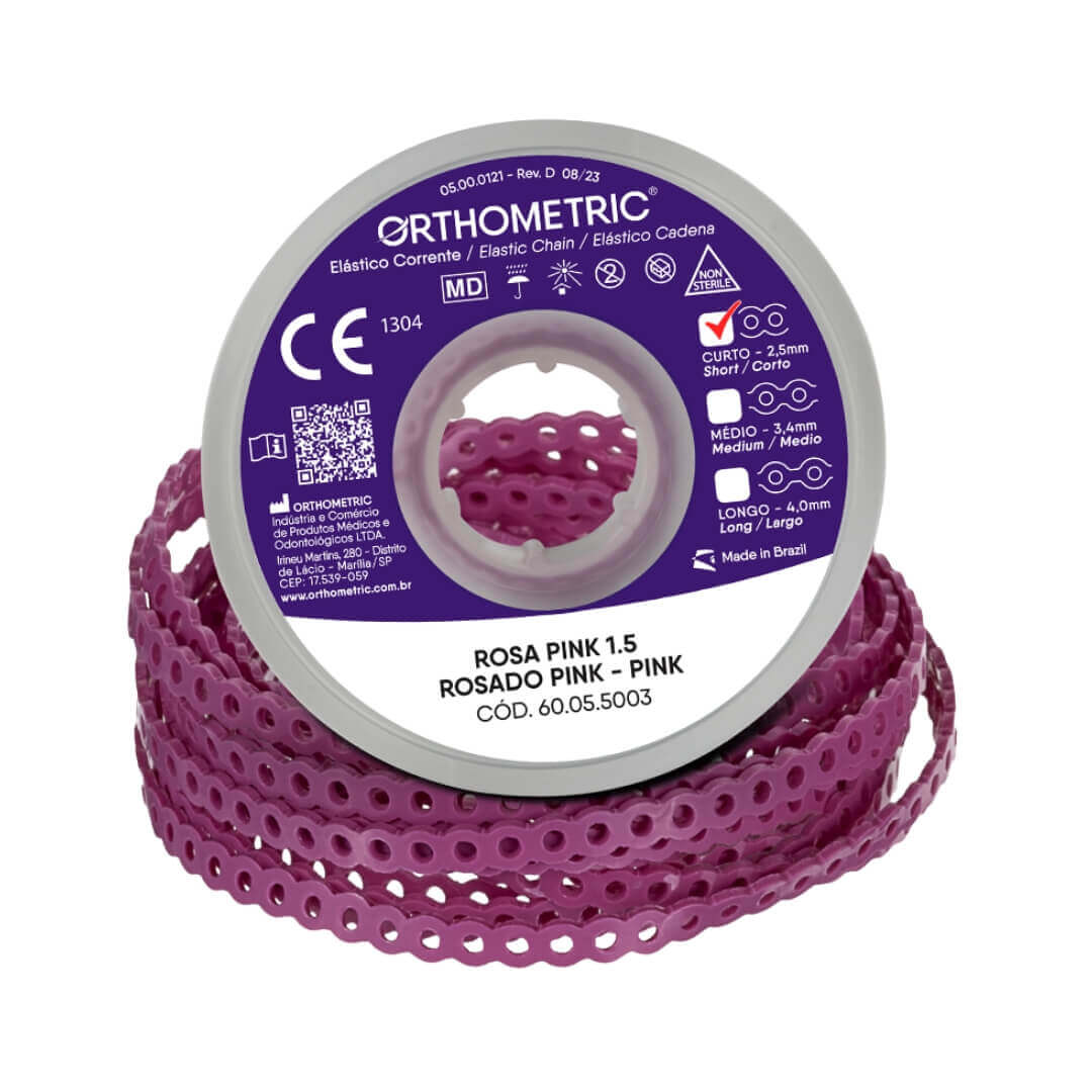 Elástico em Corrente Curto 1,5M - Orthometric