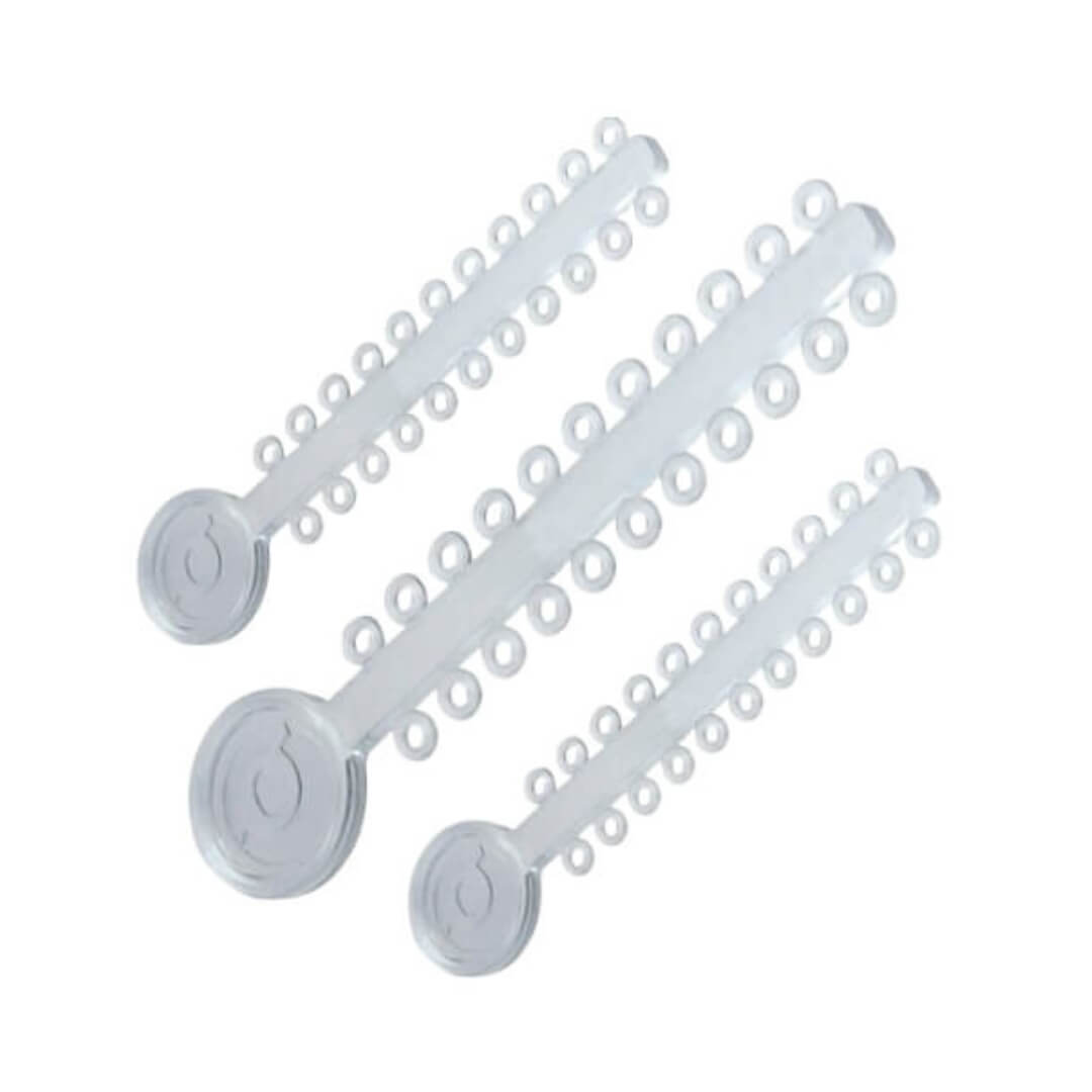 Ligadura Elástica Modular Cores Cristal  - Orthometric - Dental Access