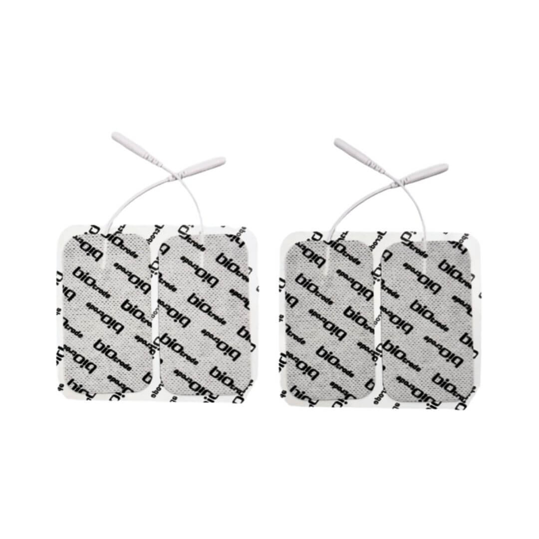 Eletrodo Autoadesivo Biotrode 9cm x 5cm Pacote C/4 Unidades Para Tens - Bioland