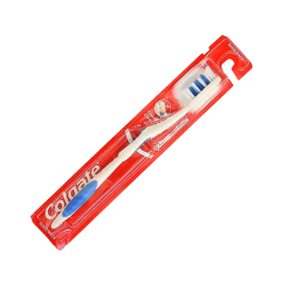 Escova Dental Classic Adulto Suave/Macia Azul - Colgate - Dental Access