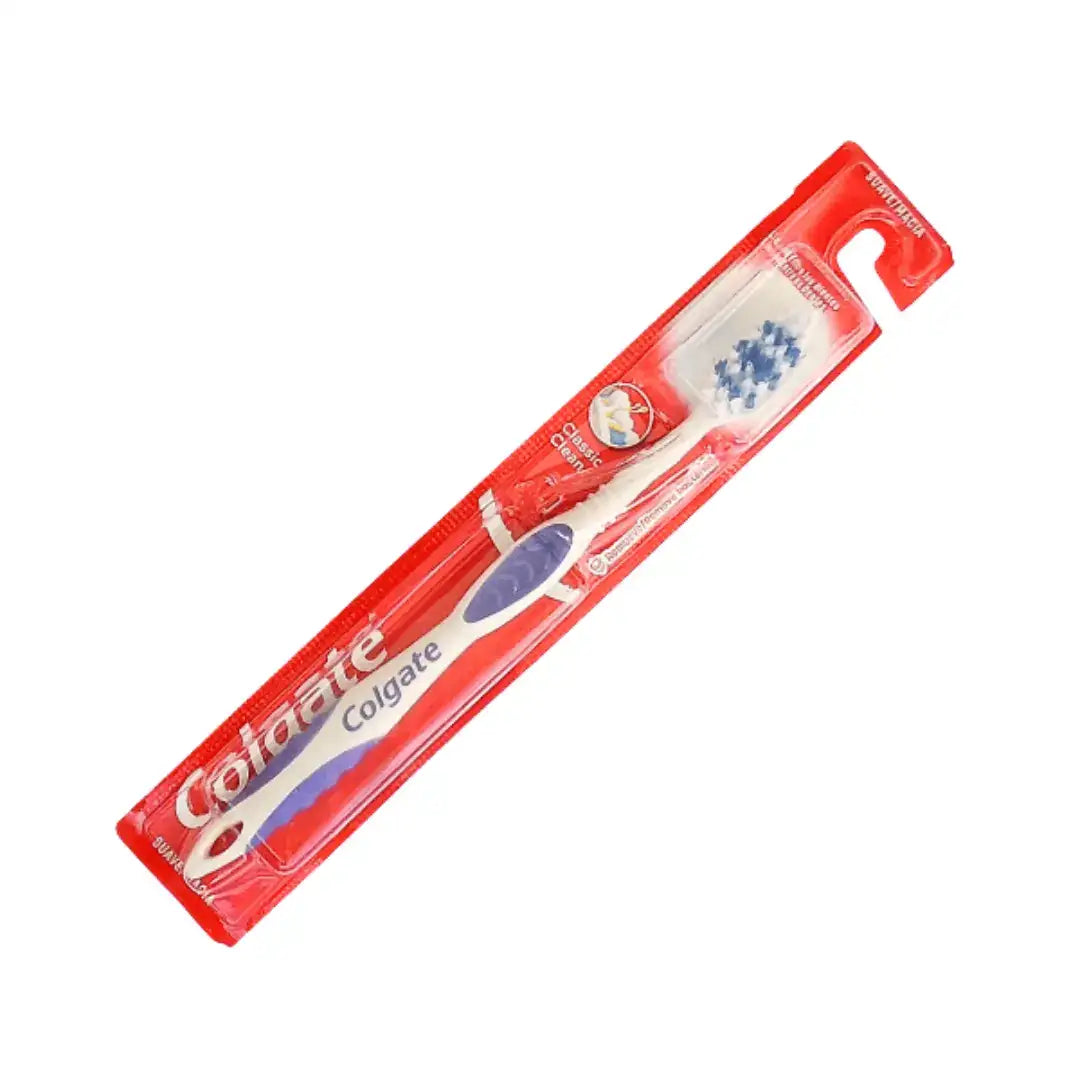 Escova Dental Classic Adulto Suave/Macia Roxa - Colgate - Dental Access