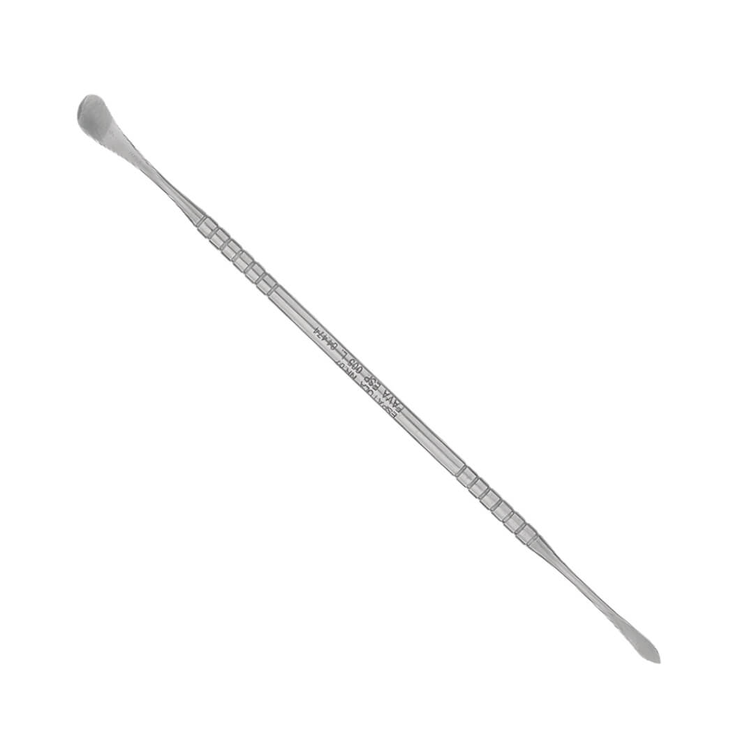 Espátula Dupla NR.07 Aço Inox - Fava
