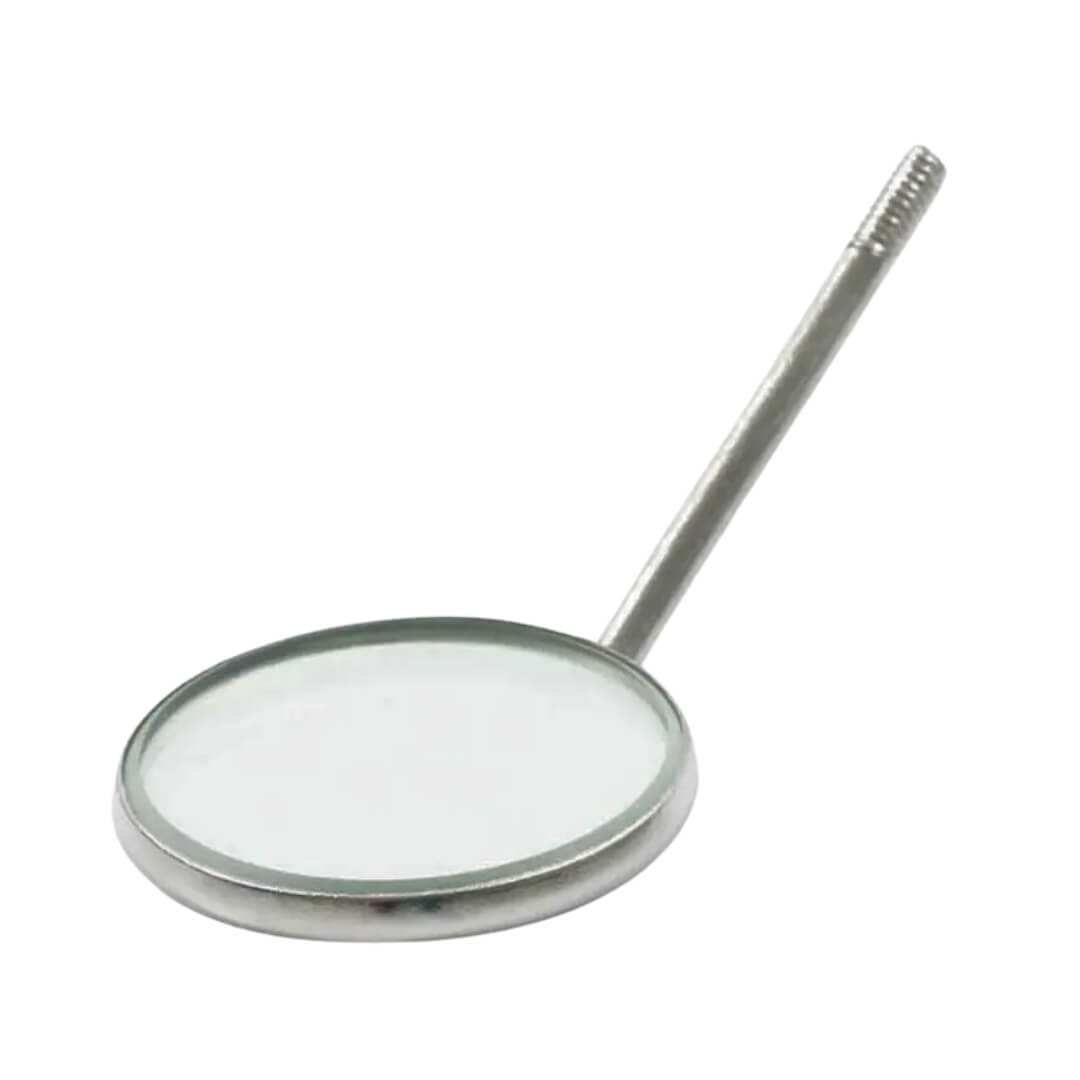 Espelho Bucal Inoxidável Plano sem Cabo - Fava
