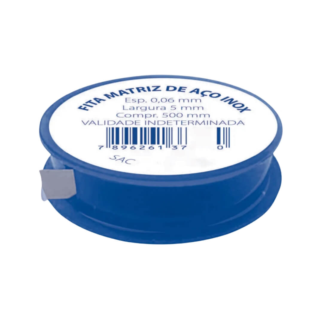 Fita Banda Matriz de Aço Inox - Injecta - Dental Access
