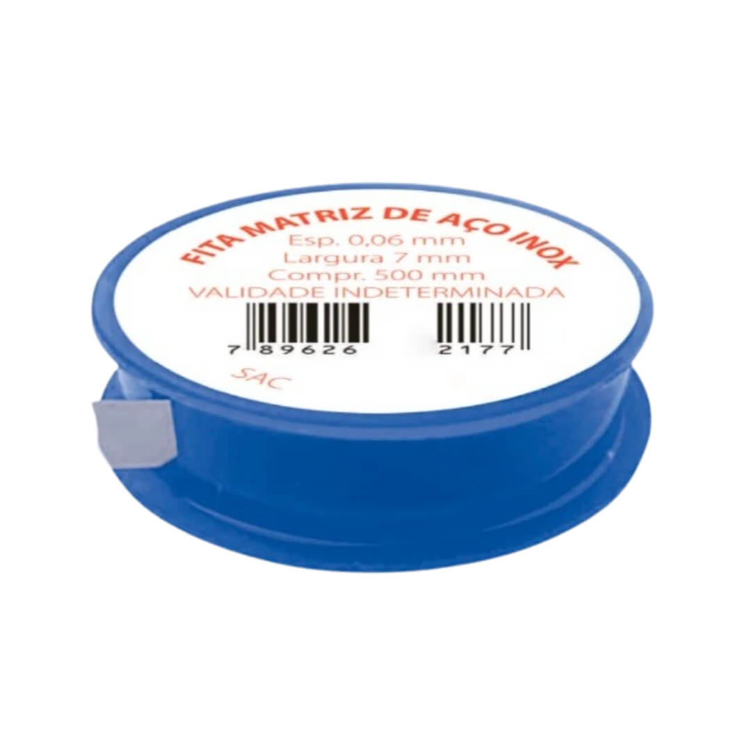 Fita Banda Matriz de Aço Inox - Injecta - Dental Access