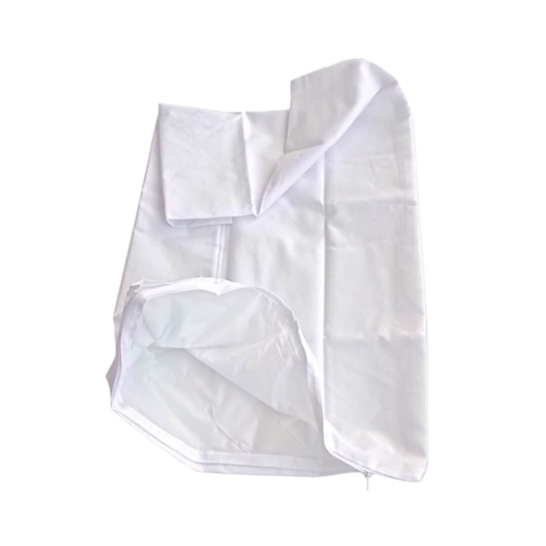 Fronha Anti-Ácaro Modelo Girassol - Natural