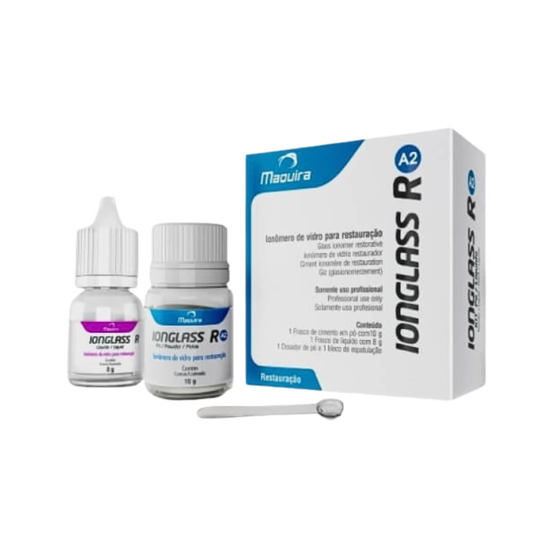 Ionômero Ionglass R Kit Pó/Líquido - Maquira - Dental Access