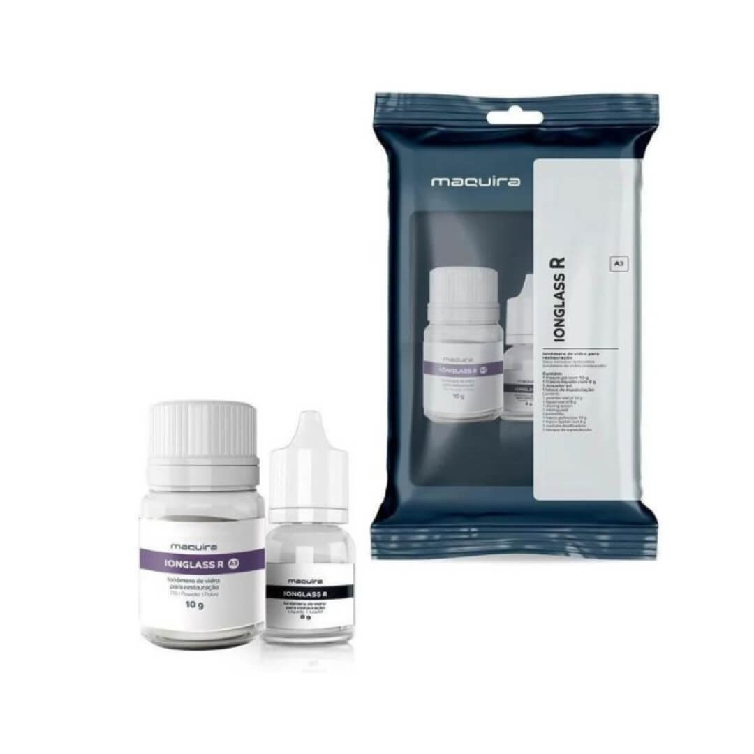 Ionômero Ionglass R Kit Pó/Líquido - Maquira - Dental Access