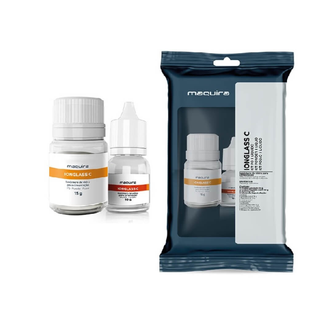 Ionômero Ionglass C Kit Pó/Líquido - Maquira - Dental Access