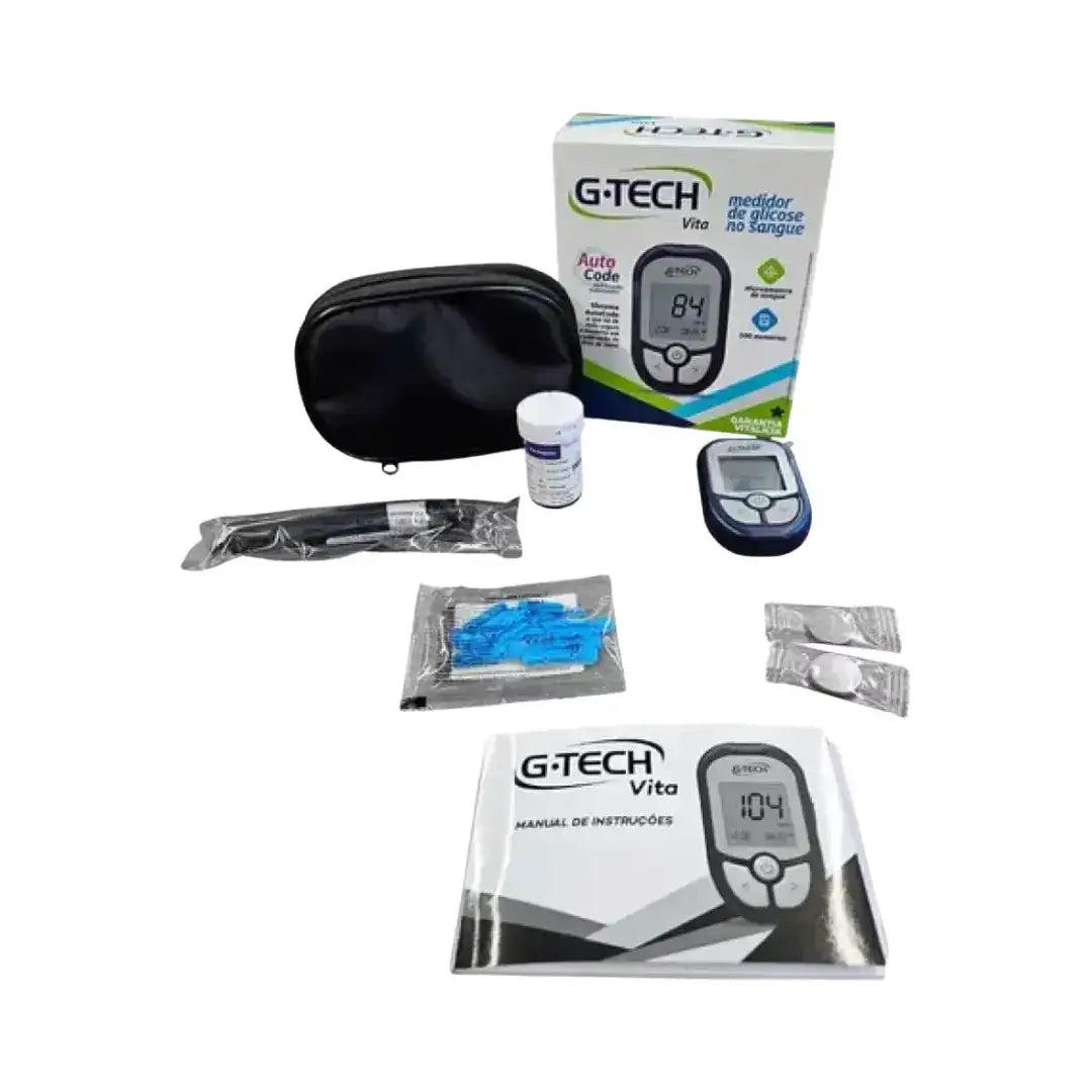 Kit Medidor de Glicose G-TECH Vita - Accumed