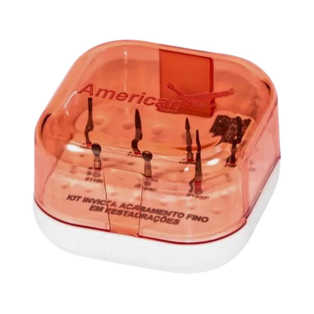 Kit Invicta Acabamento Fino em Restaurações - American Burrs