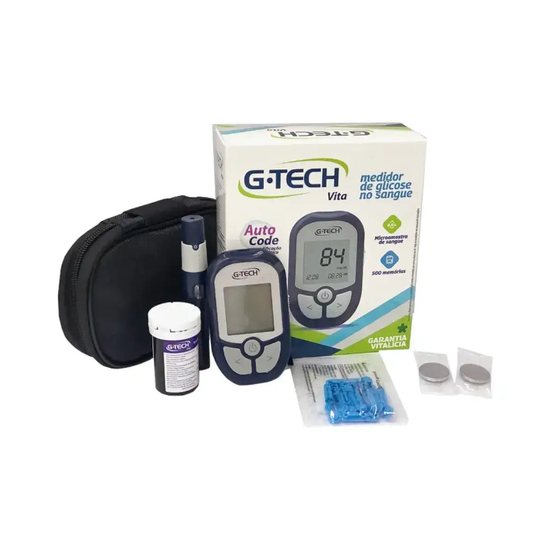 Kit Medidor de Glicose G-TECH Vita - Accumed