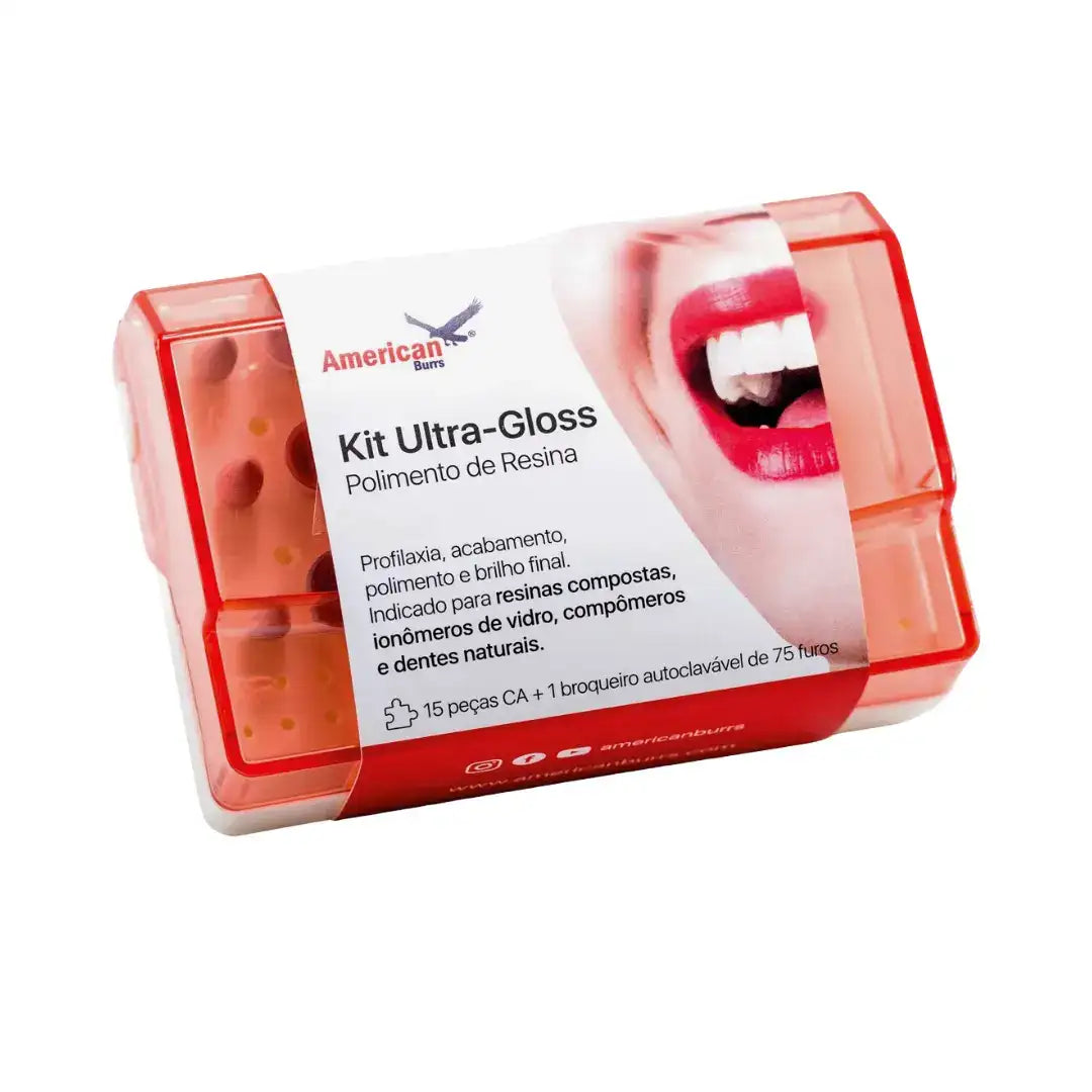 Kit Polidor Resina Completo CA Ultra-Gloss - American