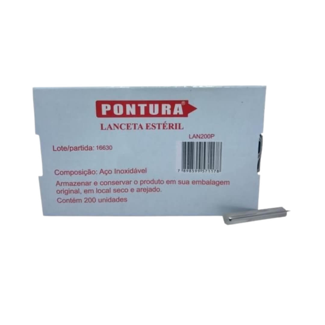 Lanceta Estéril CX/200 Peças - Cral