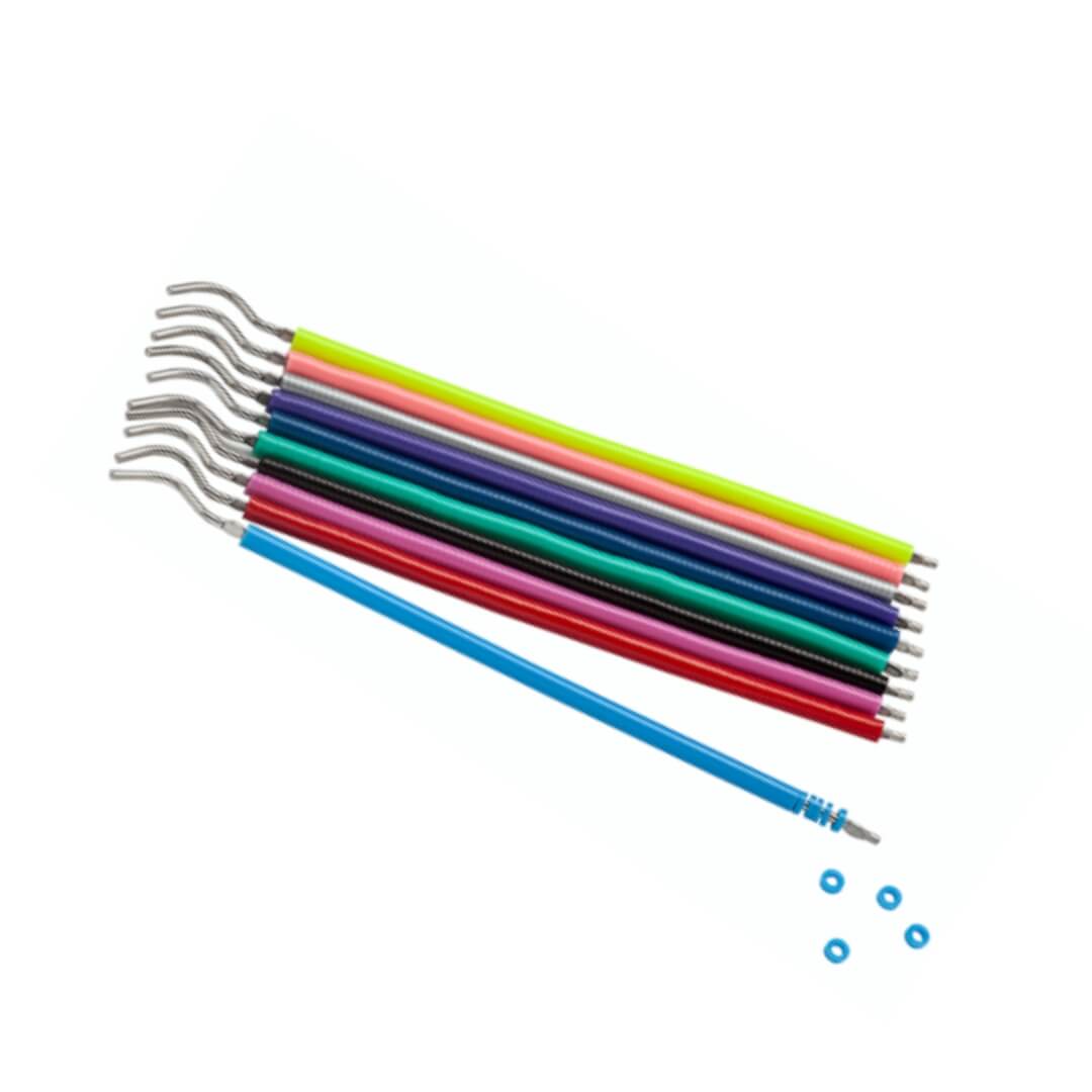 Elástico Ligadura Bengalinha Cores Sortidas - Orthometric - Dental Access