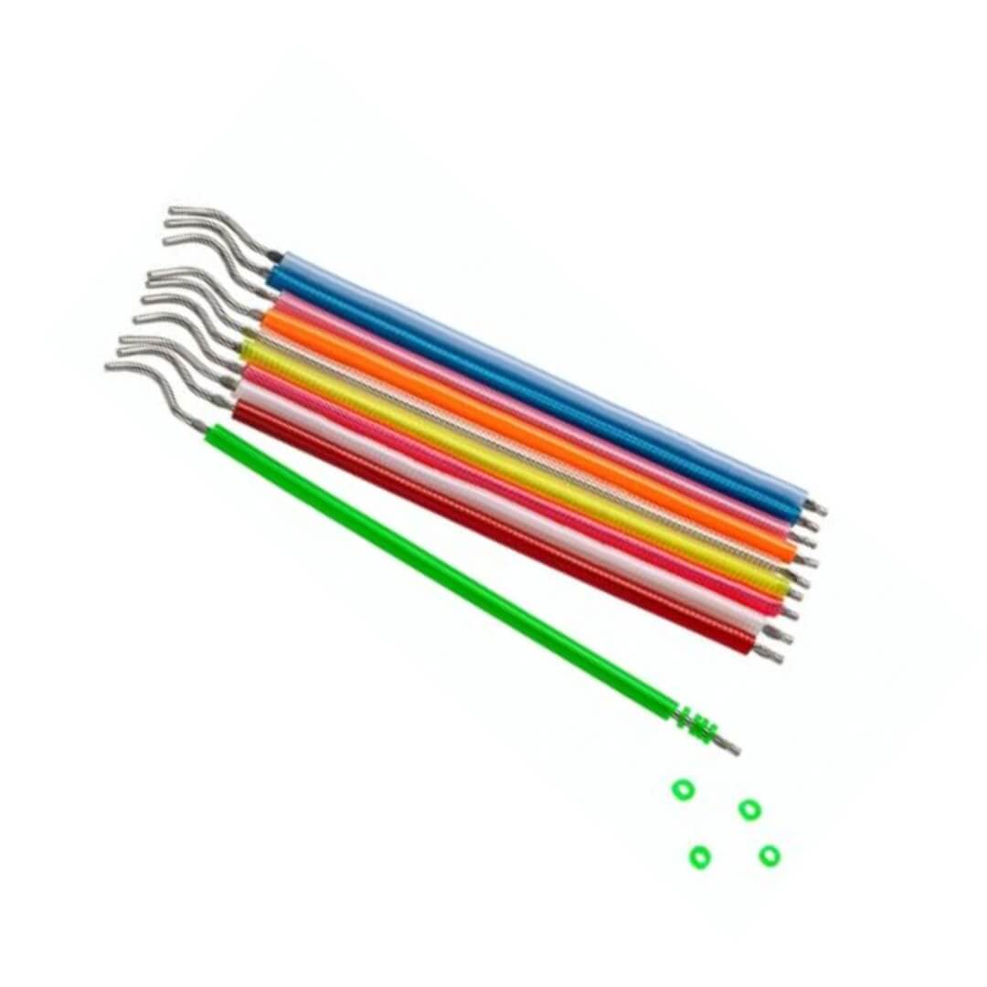 Elástico Ligadura Bengalinha Cores Sortidas - Orthometric - Dental Access