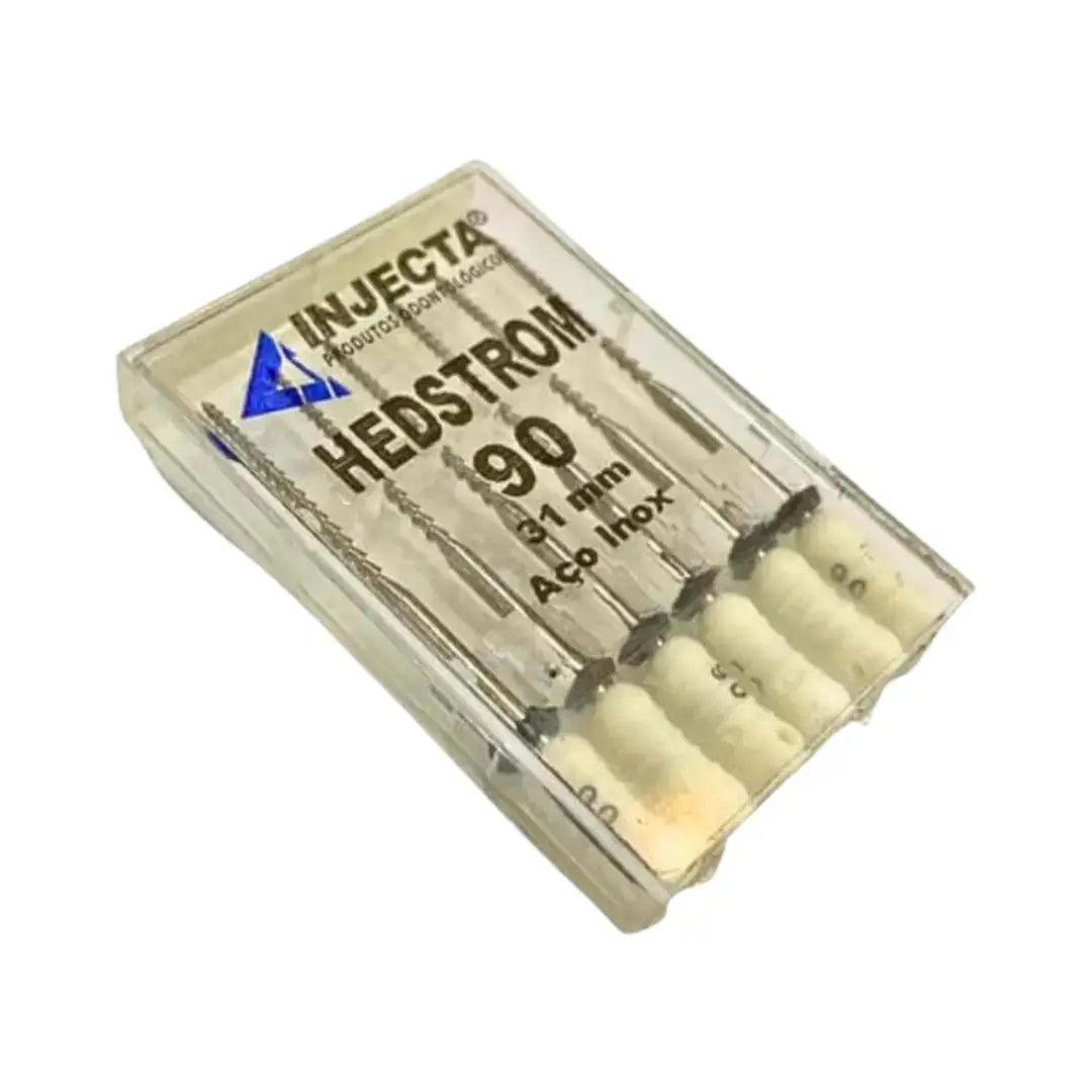 Limas Hedstrom 31MM Caixa com 6 Unidades - Injecta - Dental Access