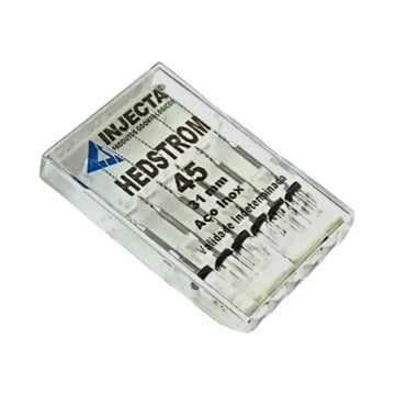 Limas Hedstrom 31MM Caixa com 6 Unidades - Injecta - Dental Access