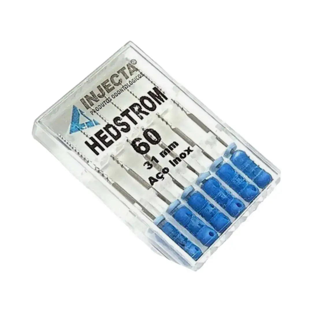 Limas Hedstrom 31MM Caixa com 6 Unidades - Injecta - Dental Access