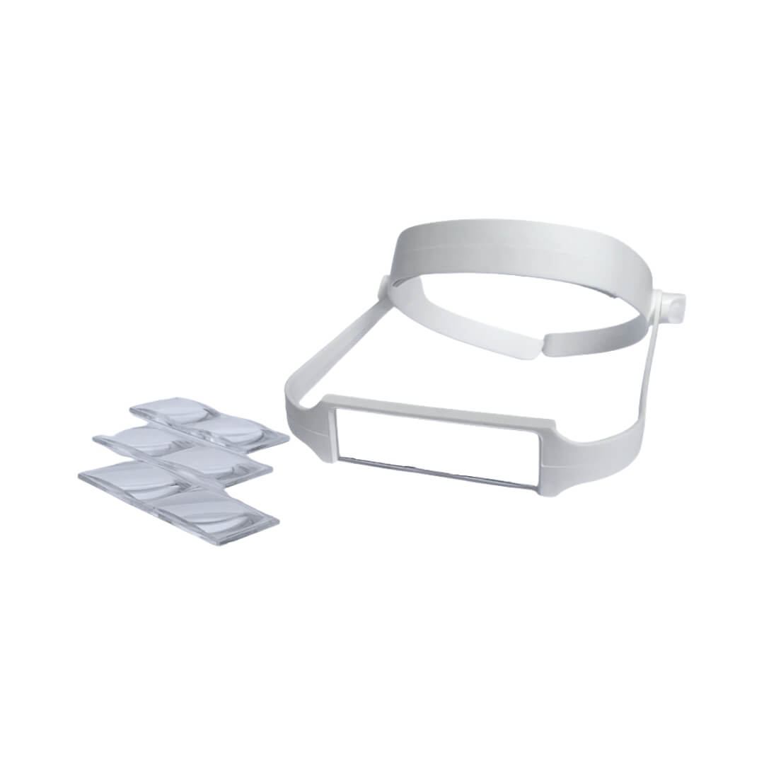 Lupa de Cabeça com 4 Lentes - Preven