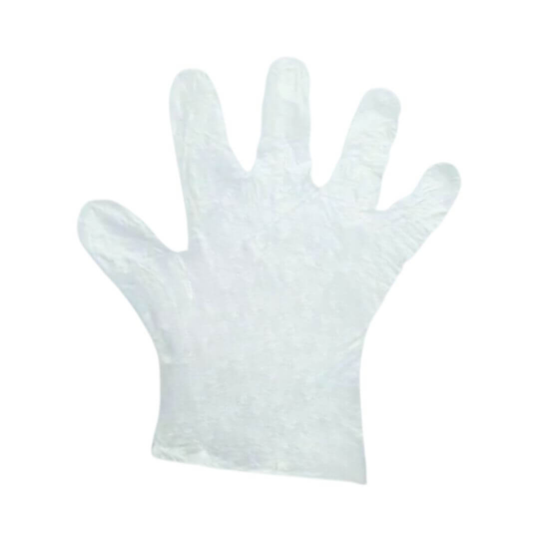 Luva Plástica Descartável Transparente - Lagrotta Azzurra