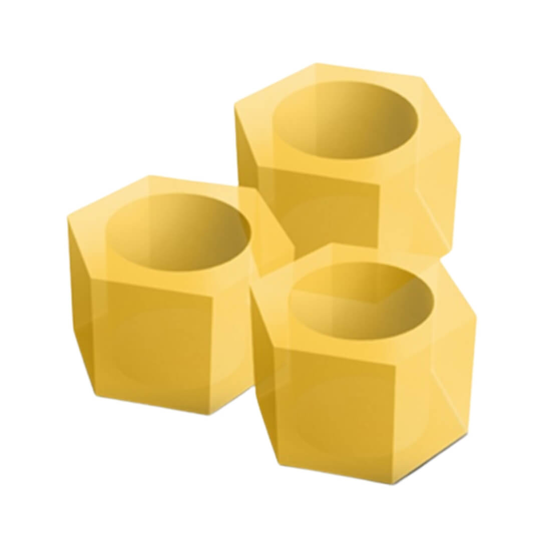 Marcador de Instrumentos Sextavado Estojo 120un - Indusbello