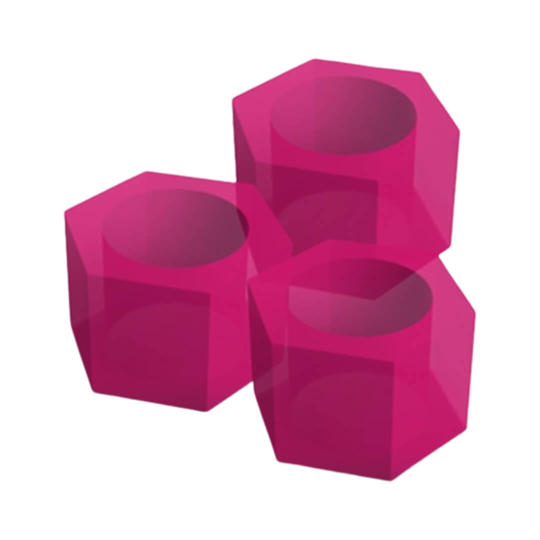 Marcador de Instrumentos Sextavado Estojo 120un - Indusbello