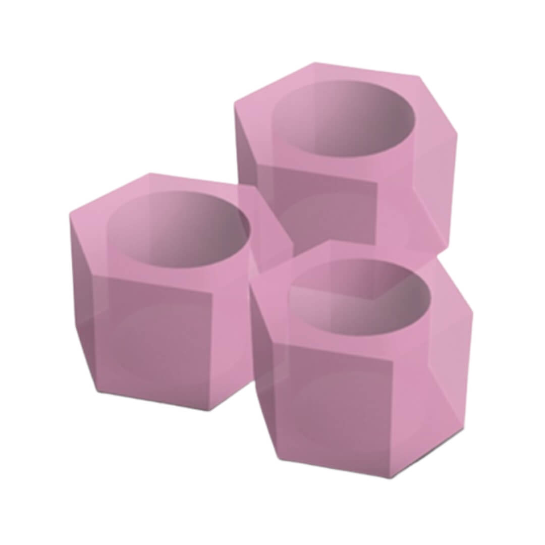 Marcador de Instrumentos Sextavado Estojo 120un - Indusbello