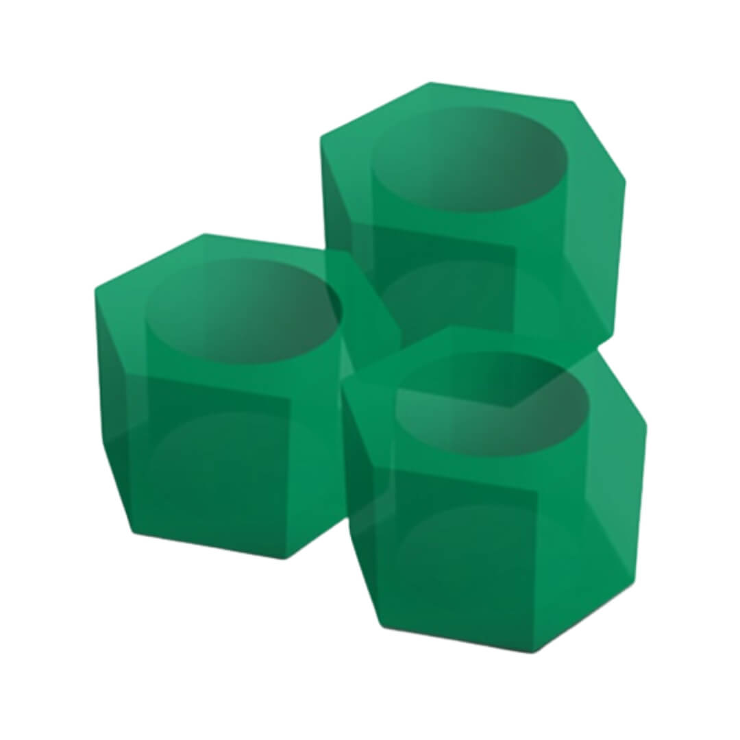 Marcador de Instrumentos Sextavado Estojo 120un - Indusbello