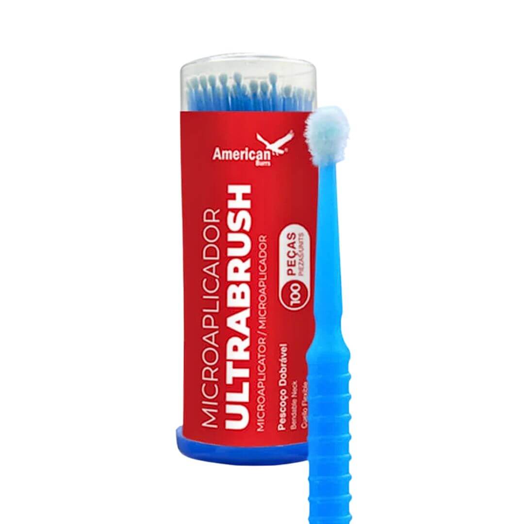 Microaplicador Ultrabrush 100UN - American Burrs - Dental Access