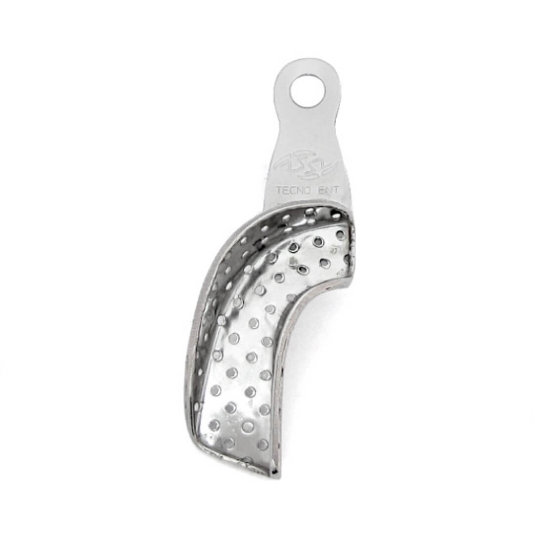 Moldeira Lateral Perfurada Inox - Tecnodent