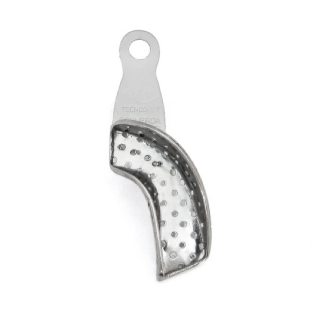 Moldeira Lateral Perfurada Inox - Tecnodent