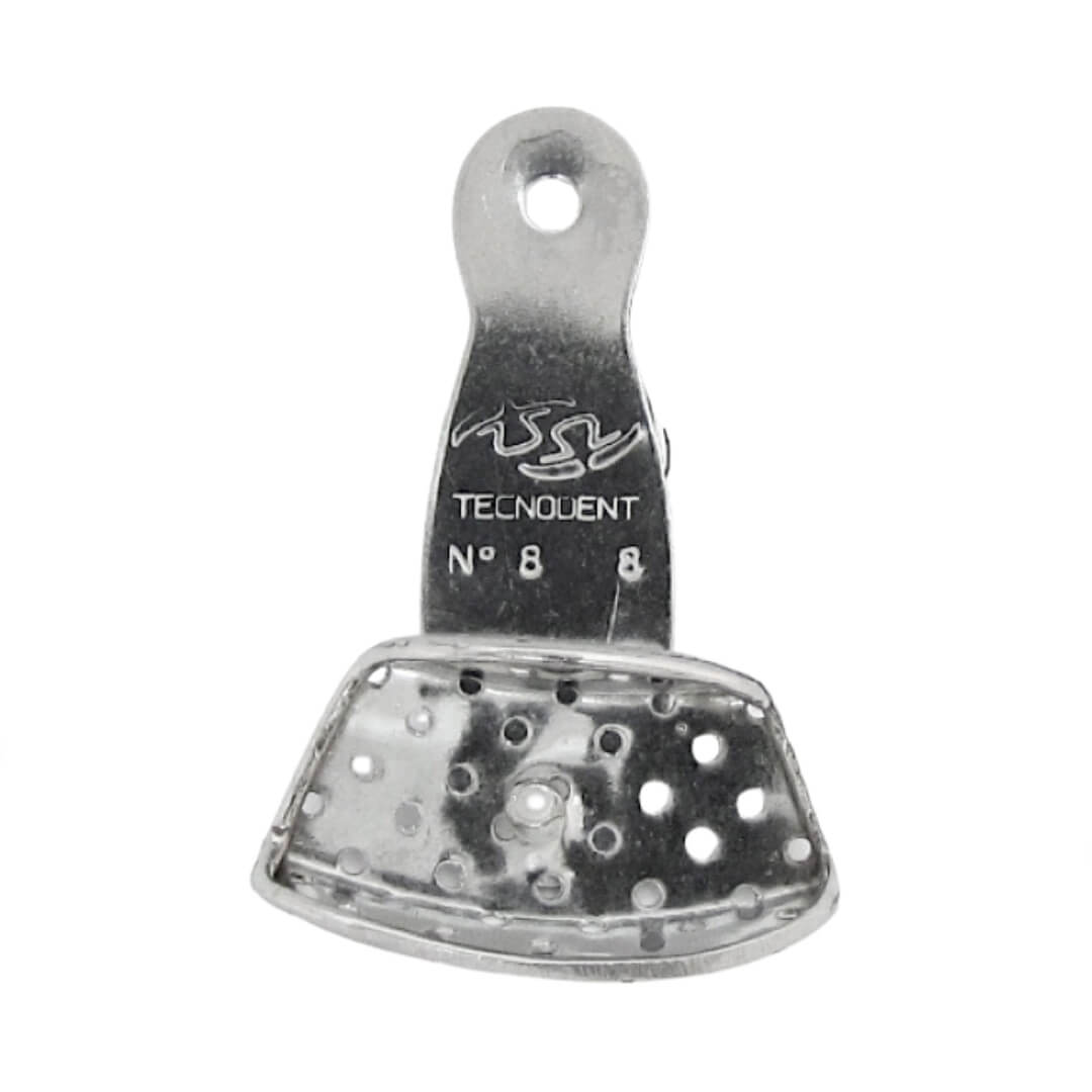 Moldeira Parcial Giratória Perfurada Inox - Tecnodent