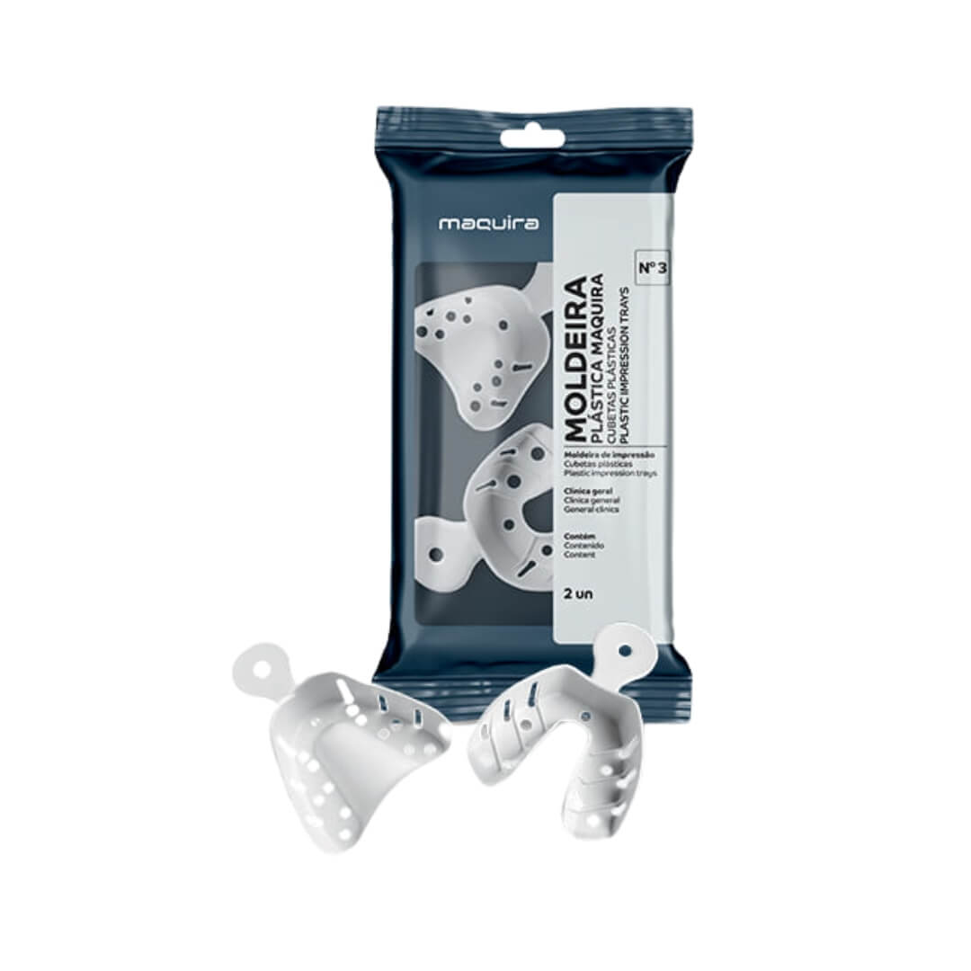 Moldeira Plástica Superior/Inferior Autoclavável - Maquira - Dental Access