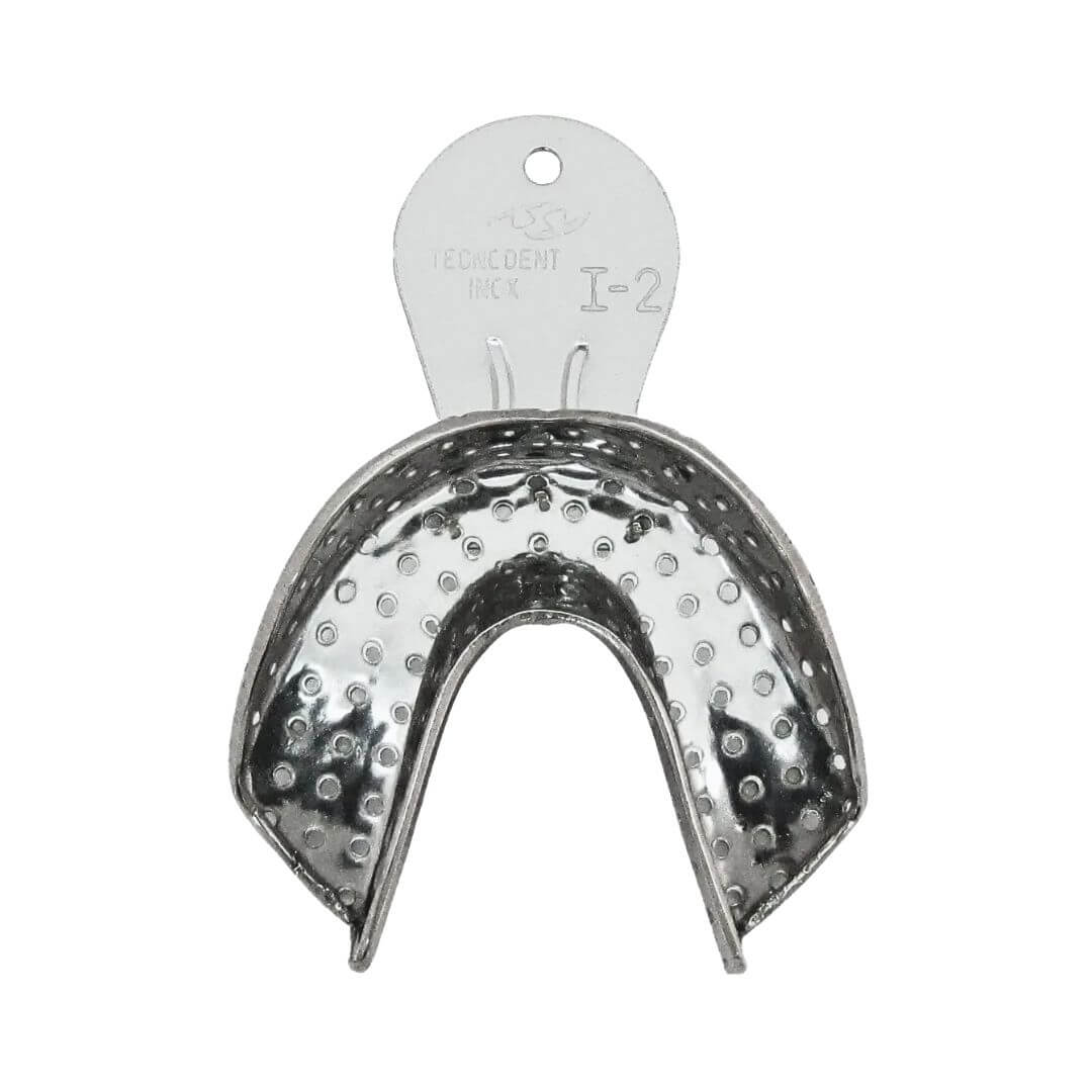 Moldeira Adulto Dentada Perfurada Inox - Tecnodent - Dental Access