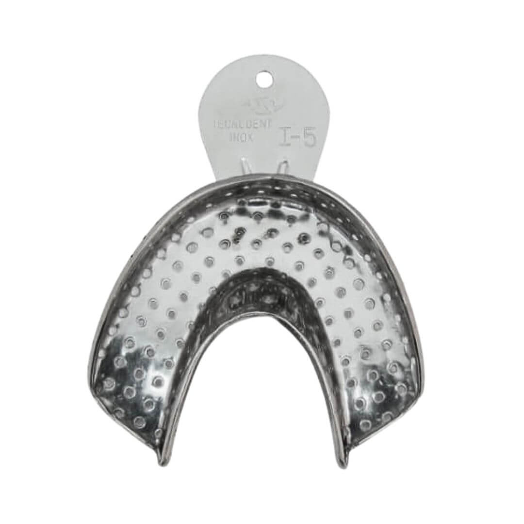 Moldeira Adulto Dentada Perfurada Inox - Tecnodent - Dental Access