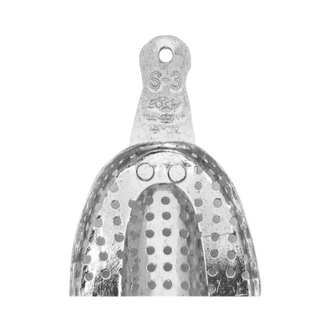 Moldeira Infantil Perfurada Alumínio - Tecnodent - Dental Access